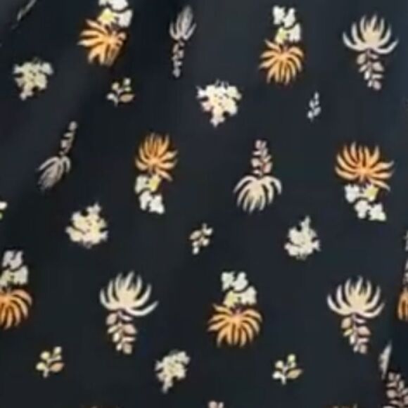 Wilfred Halter Style Black Floral Mini Dress XS - Picture 2 of 14